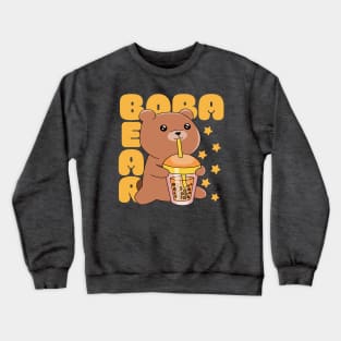 Kawaii Boba Bear Crewneck Sweatshirt